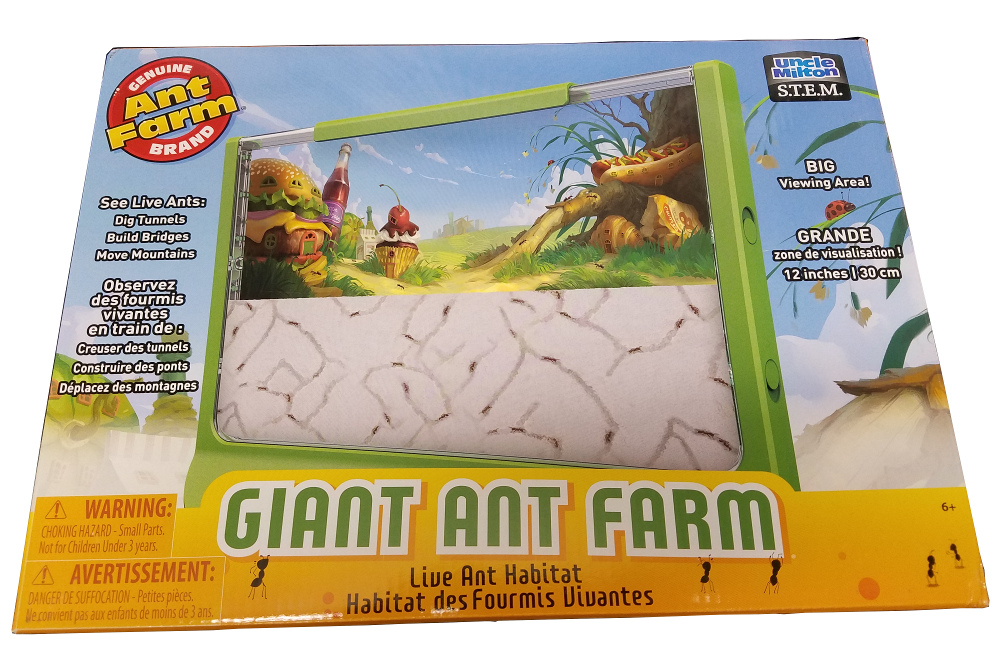 Uncle Milton Giant Ant Farm